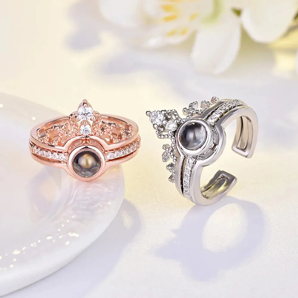 Love Lens - Crown Projection Ring