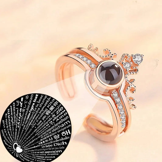 Love Lens - Crown Projection Ring
