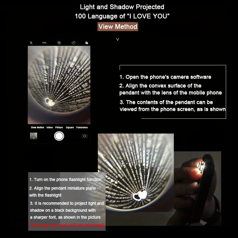 Love Lens - Projection Infinate Hearts