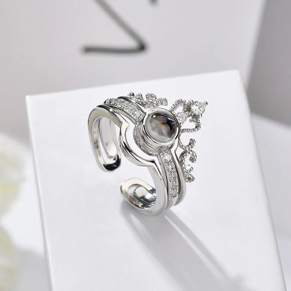 Love Lens - Crown Projection Ring