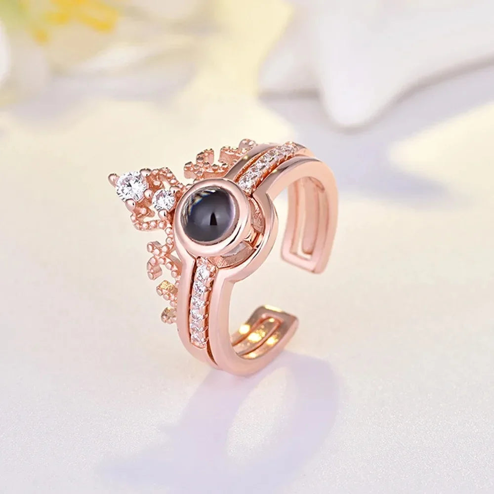 Love Lens - Crown Projection Ring